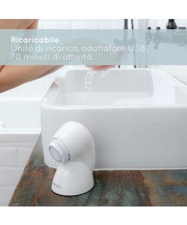Shop Homedics Beauty Multi Sonic Face Cleaning Brush: Deep Cleansing Hydration & Skin Analyzer for Radiantly Beautiful Skin - Buy Online on SooperMarket.com