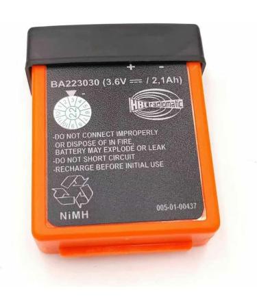 2 Pack BA223030 3.6V 2100mAh HBC Rechargeable Batteries for Crane Remote Control Long-lasting Power - Buy Online on SooperMarket.com