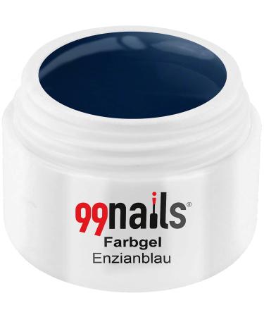 99nails Color Gel - Gentian Blue 1 pack (1 x 5 ml)