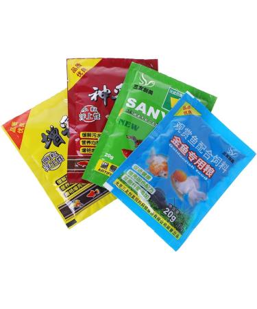Tizuqe Small Fish Food Aquarium Feed Astaxanthin Carotene Contains for Household Nutrition Dishes Green - Buy Online on SooperMarket.com