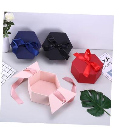 BCOATH Hexagon Candy Lipstick with Cover for Bridesmaid 1Pc Box Storage Case Pink 24X21CM - Buy Online on SooperMarket.com