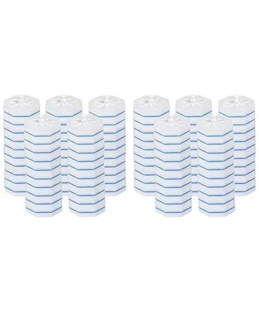 Tlily 100 Pieces of Upgraded Toilet Brush Disposable Toilet Cleaning Refills Compatible with Head