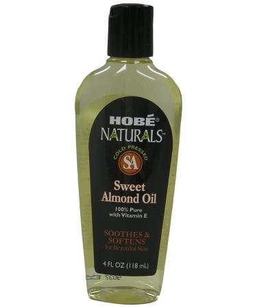 Hobe Naturals Sweet Almond Oil 4 Fluid Ounce