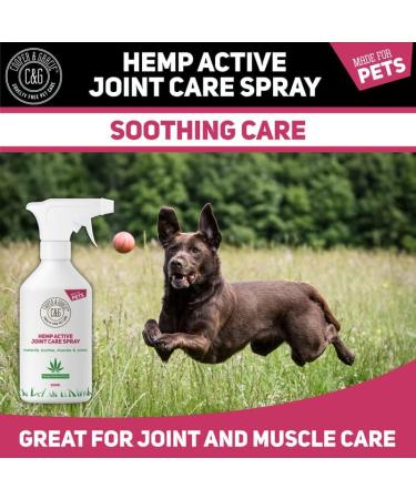 Hemp Active Joint Care Spray | Instant Soothes Muscle & Joint | Quick Absorb | 100% Cruelty Free Vet Recommended | Best For Dogs And Horses | Amazing Essential Oil Embrocation - Buy Online on SooperMarket.com