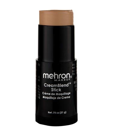 Mehron Makeup CreamBlend Stick - Foundation (.75 oz) (Light Medium Olive)