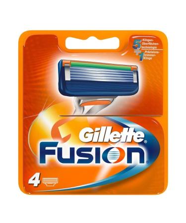 Gillette fusion razor blades 4 pieces