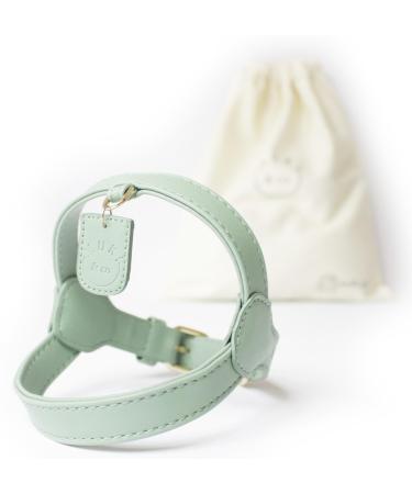 Muki & Co dog dishes - double -aged adjustable comfortable safe - for extra small small and medium -sized dogs - mint green size S (38-45 cm) S mint green