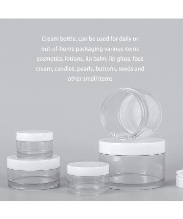 100pcs 5ml Small Clear Sample Jars with Lids - Empty Container Pots for Travel & DIY Projects | International Shipping Available - Buy Online on SooperMarket.com