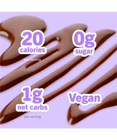 Enlightened Sugar Free Chocolate Syrup - 14 Fl Oz (1 Pack) - Buy Online on SooperMarket.com