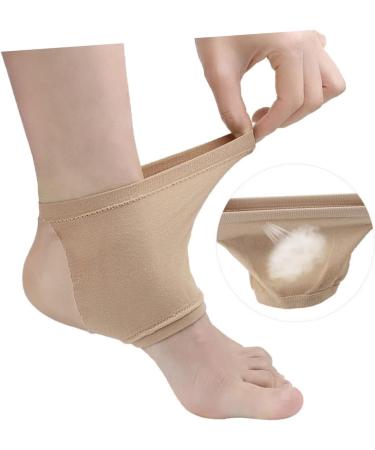 FOMIYES 3 Pairs Foot Sleeve Socks with Pad Socks Lotion Arch Support Sleeves Spa Socks for Cracked Heels Socks Moisturizing Sock Silicone Gel Heel Shock Dry Skin Men and Women High Heel - Buy Online on SooperMarket.com