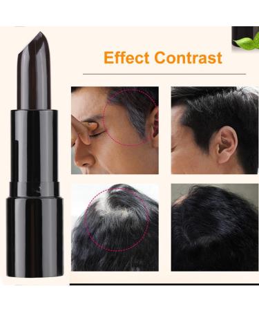 Buy Dark Brown Temporary Hair Color Pen - Washable Non-Toxic Hair Chalk for DIY Hair Dye & White Hair Coverage | 3.5g Stick - Buy Online on SooperMarket.com