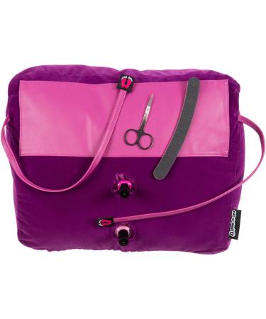 Manicure Cushion Pedicure Pillow Nail Arm Rest Foot Care Purple Velvet - Buy Online on SooperMarket.com