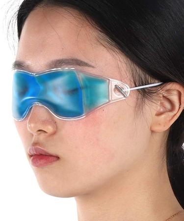 Alucy Reusable Ice Cooling Gel Eye Mask-Eye Fatigue Relief Lighten Eye Fine Lines Reduce Puffy Dark Circles Sleeping Eye Mask - Buy Online on SooperMarket.com