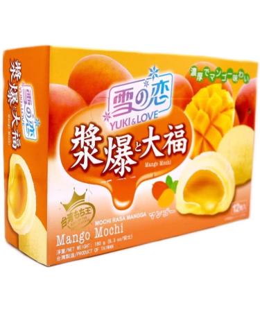 Yuki & Love Mango Mochi 180g Daifuku (Pack of 2) by CNMART - Buy Online on SooperMarket.com