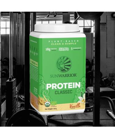 Sunwarrior - Classic Protein Raw Wholegrain Brown Rice Vanilla 750 g - Buy Online on SooperMarket.com