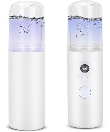 Portable USB Humidifier for Face Whitening Skin Convenient Mist Facial Mist Sprayer Mini Facial Steamer for Face and Hands - Buy Online on SooperMarket.com