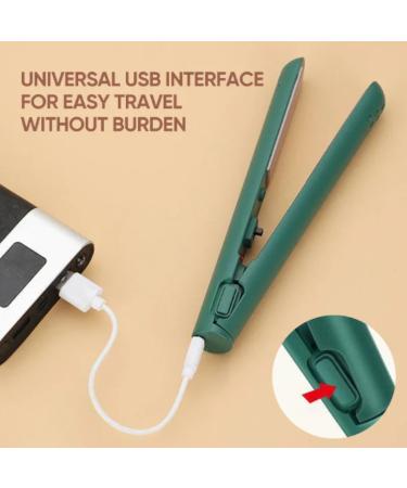 2024 Mini Dual-Purpose Curling Iron - Portable Cordless for All Hair Types | Best Travel Hair Styling Tool - Buy Online on SooperMarket.com