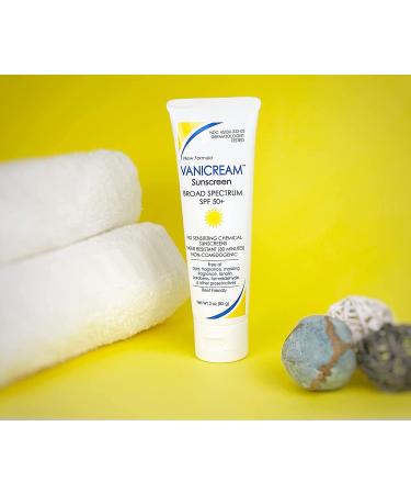 Vanicream Sunscreen Broad Spectrum SPF 50+ 3 Ounce (Pack of 2) - Ultimate Sun Protection Combo - Buy Online on SooperMarket.com