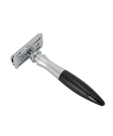 Double Edge Blade Retro Safety Razor - Foldable Stainless Steel Men's Hand Razor (Black) | Razor Epilation Device & Accessories for Hair Removal - Buy Online on SooperMarket.com