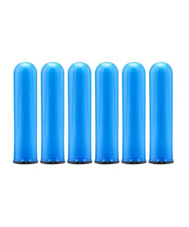 Dye Alpha 150 Round Paintball Pods - Cyan - 6 Pack