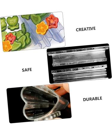 SUPVOX 3pcs Vegetable Shaping Cucumbers Strawberry Accessories Molds for Garden Shaper Fruit Transparent 20x6.5cm - Buy Online on SooperMarket.com