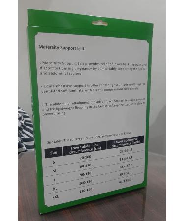 Jamila Maternity Belt - Pregnancy Support, Lumbar Back, Waist Band, Belly Bump Brace - XL Size in Skin - Relieve Back, Pelvic, Hip Pain - Labour and Recovery - Buy Online on SooperMarket.com