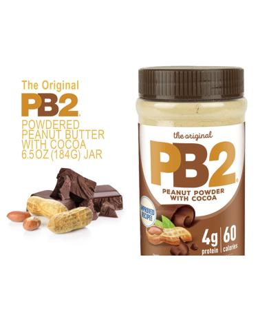 PB2 Powdered Peanut Butter with Chocolate - 6.5 oz (Pack of 2) - Buy Online on SooperMarket.com