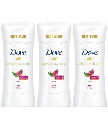 Dove Advanced Care Anti-Perspirant Deodorant, Revive 2.6 Oz (Pack of 3)