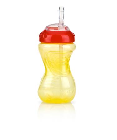 Nuby No-Spill 10oz Cup with Flex Straw - Assorted Colors | Leak-proof Sippy Cup for Toddlers - Buy Online on SooperMarket.com