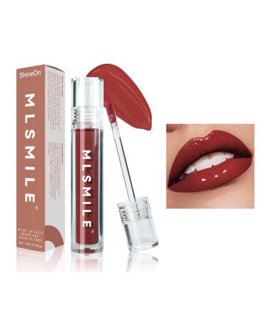 Glow Lip Balm Plumping Moisturizing Lip Oil Shiny Glossy Lip Gloss Hydrating Lip Glow Oil Long Lasting Nourishing Lip Balm Non-Stick Lip Gloss Lip Soother Gloss Care Lip Glaze Makeup For Women(06#)