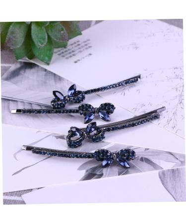 FOMIYES 4 Pairs Hair Accessories for Women Vintage Bobby Women Hair Clip Crystal Bobby Rhinestone Hair Clip Bride Hair Clip Hair Accessory for Girls Wedding Bridal Rhinestones Miss Antique - Buy Online on SooperMarket.com