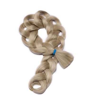 Tess Braids Extensions - Art Hair Crochet Jumbo Braids 1PC 165g | Mittelblond 100cm | Synthetic Braiding Hair #24 - Buy Online on SooperMarket.com