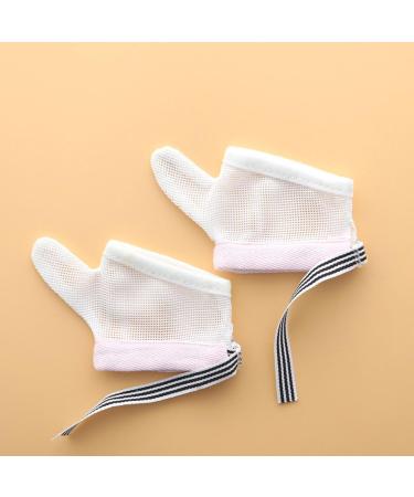 Stop Thumb Sucking Finger Protection Gloves for Toddlers - Breathable No-Scratch Thumb & Finger Covers - Buy Online on SooperMarket.com