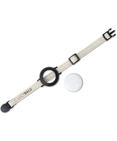 Lucybalu Premium Airtag Katzenhalsband | Tear-Resistant Nylon Cat Collar | Apple Airtag Compatible | Durable Tracker for Cats | Ideal Airtag Collar in Sand - Buy Online on SooperMarket.com