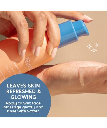 Nuria Beauty Defend Purifying Facial Cleanser Moringa Seed Seaberry & Green Tea | Clean Beauty Vegan & Cruelty-Free | 200 mL - Buy Online on SooperMarket.com