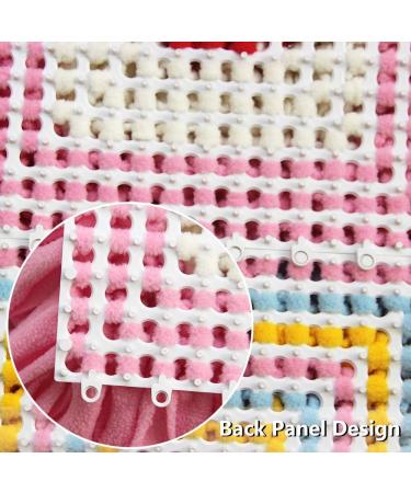 IEUUMLER Dog Snuffle Mat - Training Puzzle Toy for Dogs | 45x45cm Pink & White - International Shipping - Buy Online on SooperMarket.com
