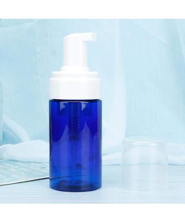 Travel Empty Bottle 100ml Portable Dispenser Bottle DIY Portable Mousse Foaming Styling ToolsHairbrushesEmpty Bottle Refillable Travel Dispenser Container (100ML pump head blue transparent foam 100ML pump head blue transparent foam bottle - Buy Online on SooperMarket.com