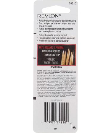 Revlon Expert Tweezer Slant Tip 5-Pack - Precision Slant Tweezers - Buy Online on SooperMarket.com