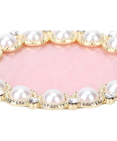 Cosmetic Nail Mixing Palette Color Mixing Nail Art Tips Display Plate Nail Art Display Board Nail Art Palette Drawing Painting Dish Manicure Nail DIY Mixing Holder Tool for Nail(golden foundation) - Buy Online on SooperMarket.com