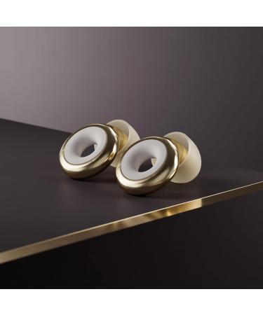 Loop Experience Plus Earplugs | High Fidelity Hearing Protection for Musicians DJs & Concerts | 18dB Noise Reduction | Includes Extra Accessories - Gold - Buy Online on SooperMarket.com