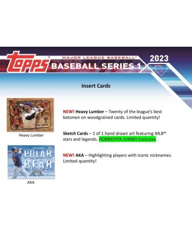 2023 Topps Series 1 Baseball Hobby Box - 24 Packs/14 Cards - Auto or Mem Card Included - Silver Pack Bonus - Buy Online on SooperMarket.com
