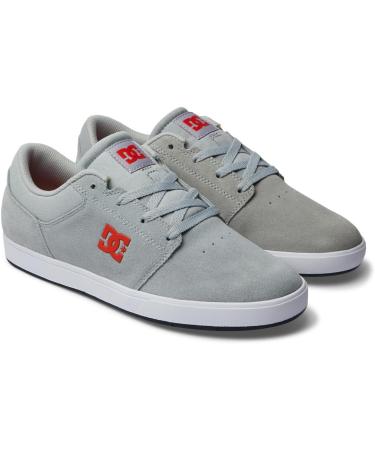 DC Shoes Men's Crisis 2 Sneaker - 42 EU Grey White | Shop Internationally for the Best Style and Comfort - Buy Online on SooperMarket.com