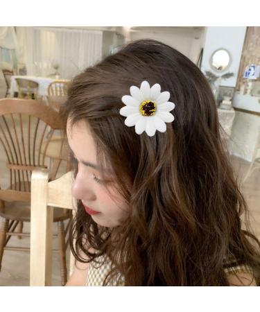 inSowni 25 Pack Hawaiian Wedding Sunflower Daisy Alligator Hair Clips for Women and Girls - Buy Online on SooperMarket.com