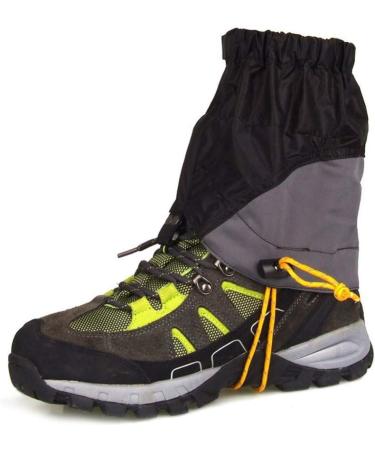 Buy Besportable Waterproof Gaiters - Adjustable Tearproof Ankle Boots Covers for Climbing - Lightweight Black - Buy Online on SooperMarket.com