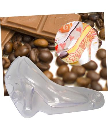 Durable Chocolate Mold Cookie Molds Green Product Mold High-Heeled Shoes Mold High Heel Mold Dishwasher Safe Sheos Mold Chocolate Shoes Mould Baking White 3D Mini Tool medium White - Buy Online on SooperMarket.com
