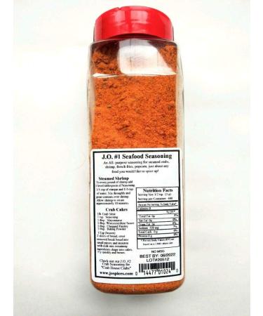 J.O. Seafood Seasoning 24oz - Authentic Blend for Seafood Dishes - Buy Online on SooperMarket.com