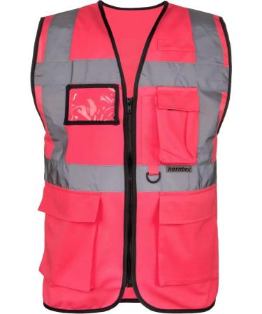 Funny Dog Owner Safety Vest - 'DIE mit dem Hund gehen' - Neon Green XXL | International Shipping - Buy Online on SooperMarket.com