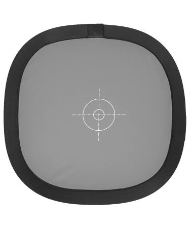 FOTOCREAT Gray/White Balance Card, 12x12 Inch (30x30 cm) Portable Focus Board 18% Gray Reference Reflector Grey Card with Carry Bag