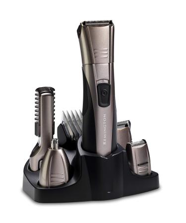 Remington Rechargable Head to Toe Complete Grooming Kit Bronze 7 Piece Set