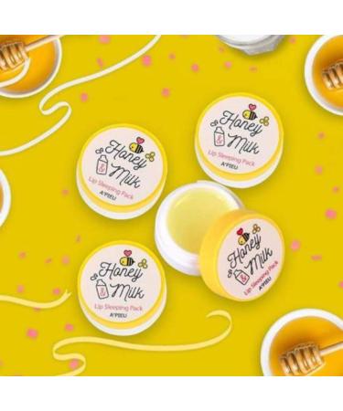 Buy Honey & Milk Lip Sleeping Pack Nourishing Overnight Treatment for Soft Lips | Fast International Shipping - Buy Online on SooperMarket.com